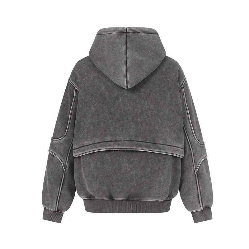 Oversized Layered Hoodie