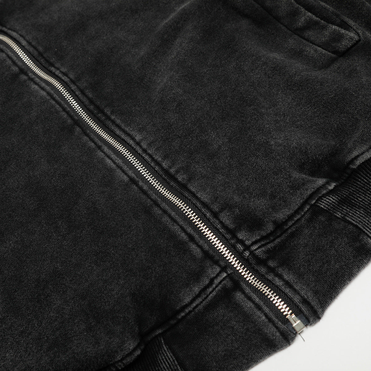 Asymmetrical Zip-Up Hoodie