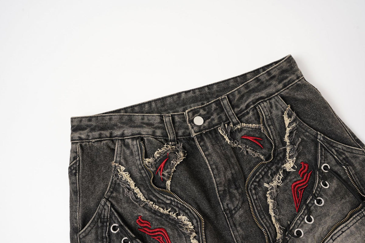 Devil Crawl Parallel Wide Pants