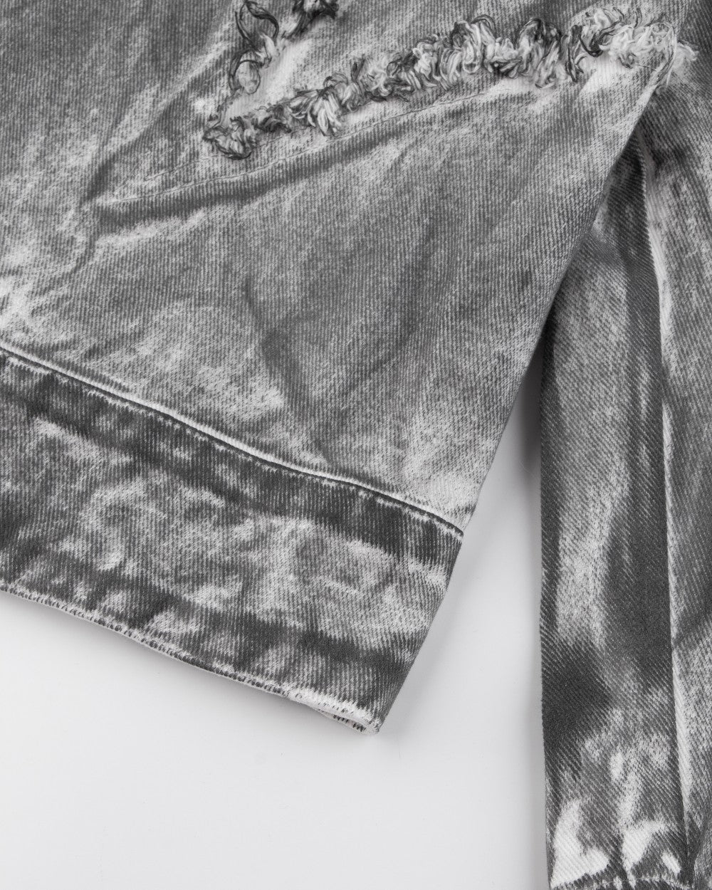 Spaced Metal Gather Jacket