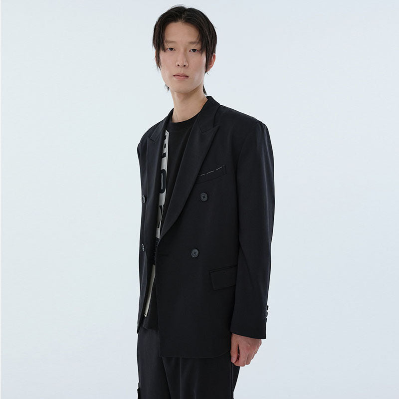 OVERSIZE DOUBLE BREASTED BLAZER