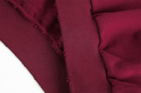 B Ripped Semi Zip-Up Hoodie