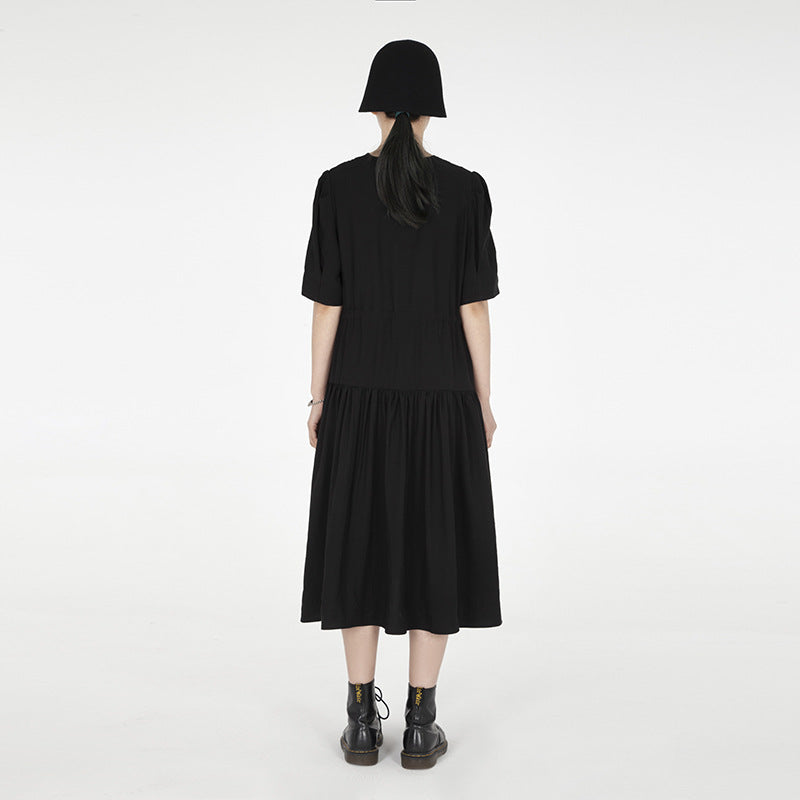 GATHERED DRESS