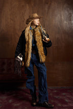 Oversize Faux Fur Flight Bomber Jacket