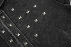 Napoleon Pyramid Stud Zip-up Hoddie