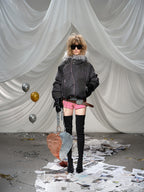 Asymmetrical Zip Hooded Jacket