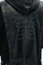 Croc Hooded Puffer Jacket