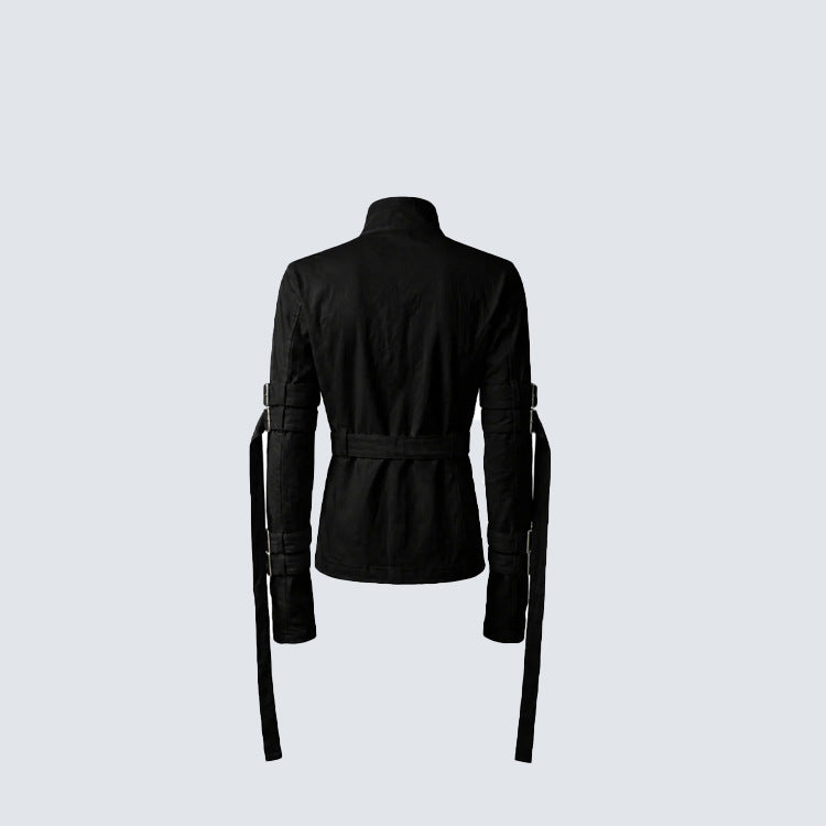 Black Punk Bondage Jacket