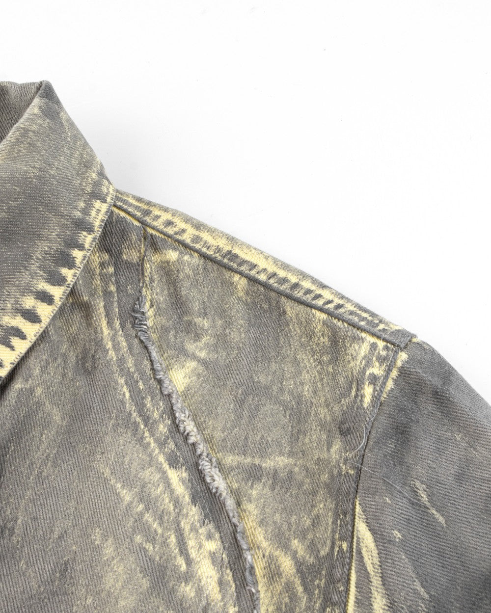 Spaced Metal Gather Jacket