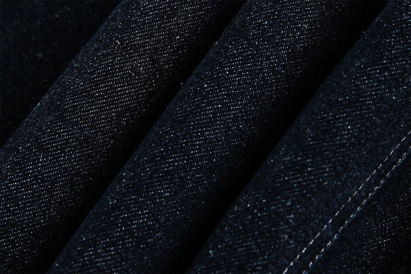 Detachable Faux Fur Denim Jacket