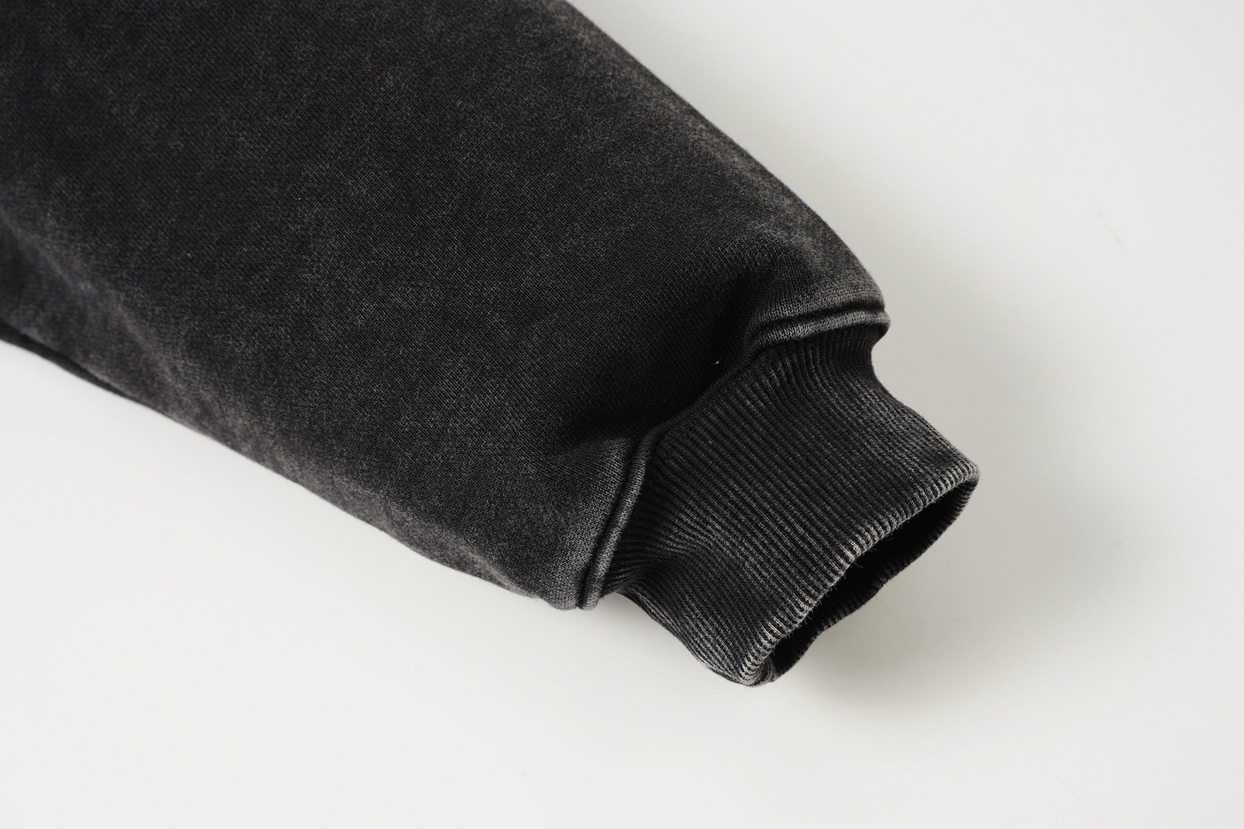 Patched Distressed Hoddie