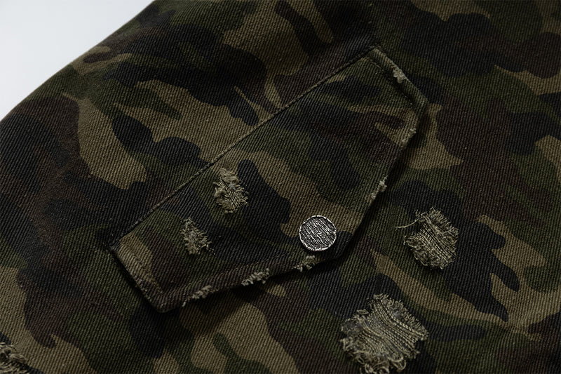 Army Green Hooded Layer Jacket