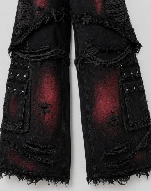 Dye Devil Blood Baggy Pants