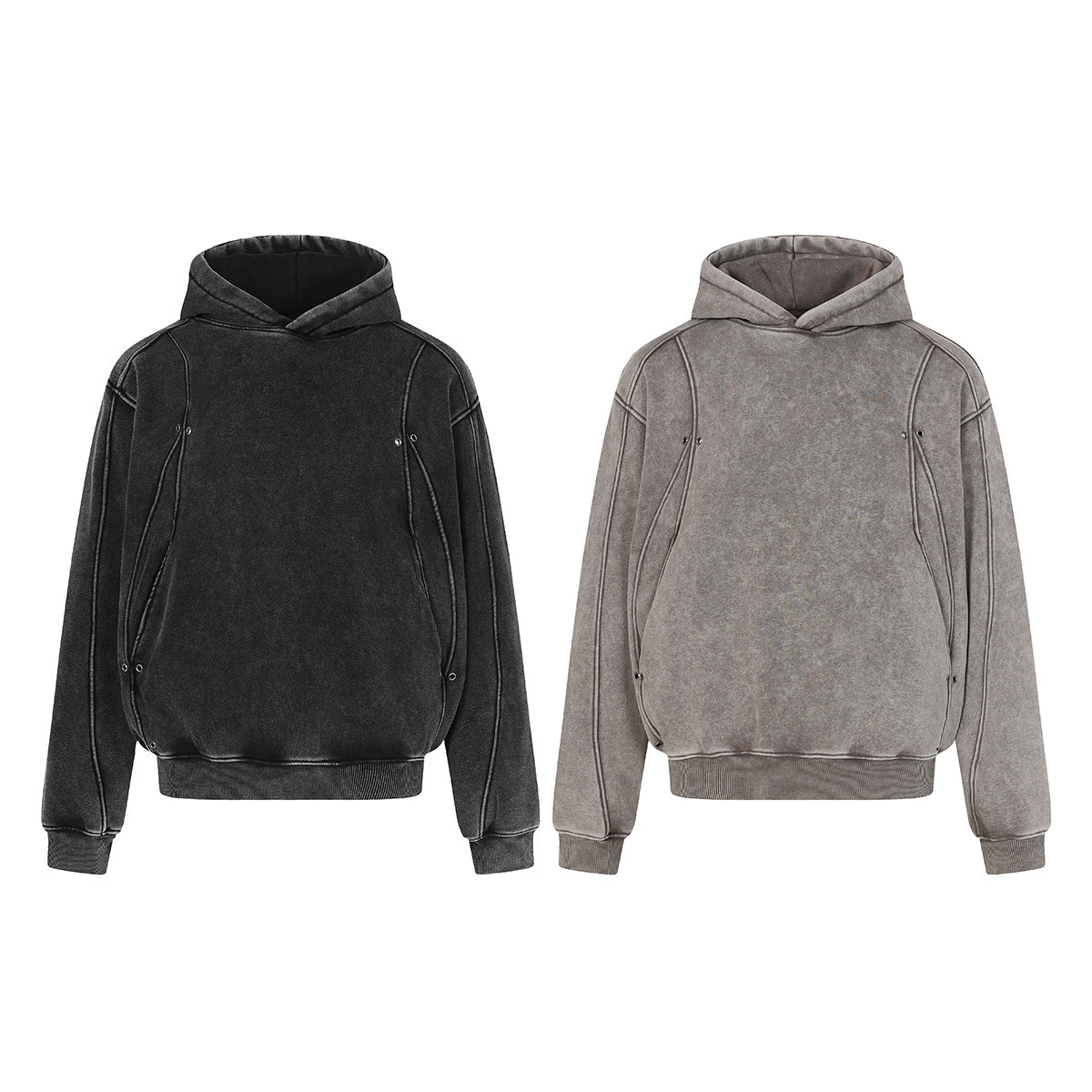 Studded Wave Hoodie