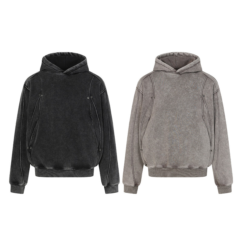 Studded Wave Hoodie