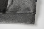 Patched Distressed Hoddie