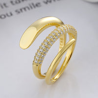 ROMEO SWAROVSKI TWISTED RING