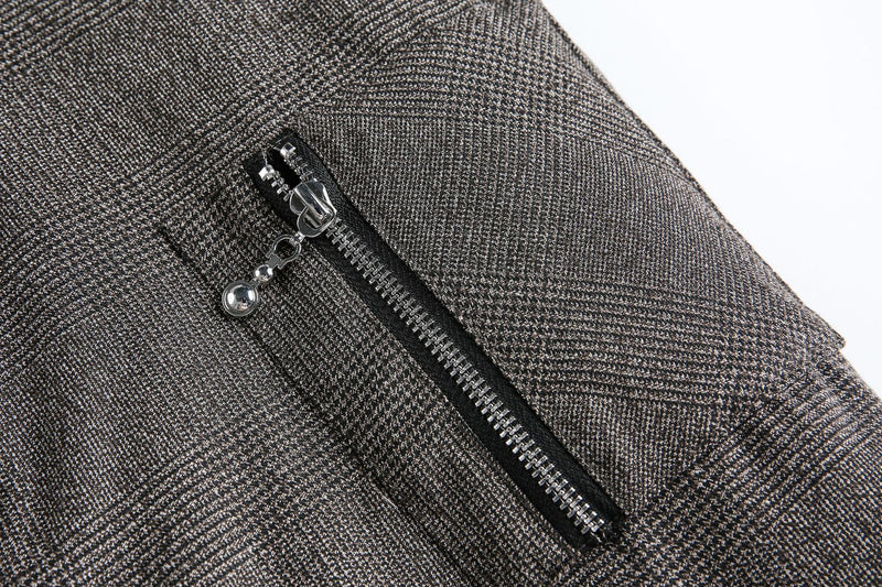 Grey Faux Fur Hooded Flight Jacket