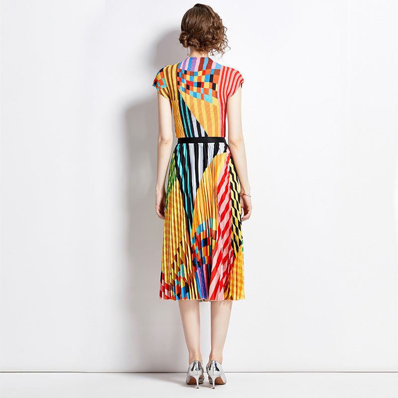 FLORA ABSTRACT DRESS II