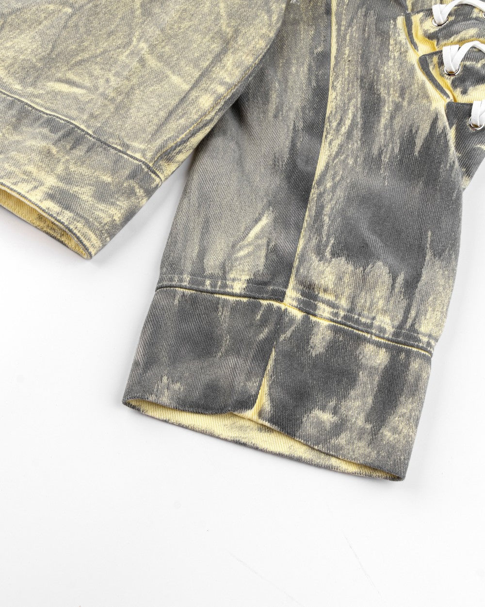 Spaced Metal Gather Jacket