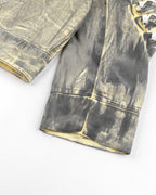 Spaced Metal Gather Jacket