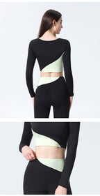 2pcs LISA CURVE LONGSLEEVE SUITS