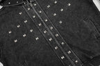 Napoleon Pyramid Stud Zip-up Hoddie