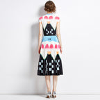 FLORA ABSTRACT DRESS III