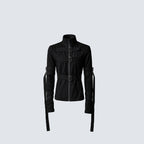 Black Punk Bondage Jacket