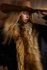 Oversize Faux Fur Flight Bomber Jacket