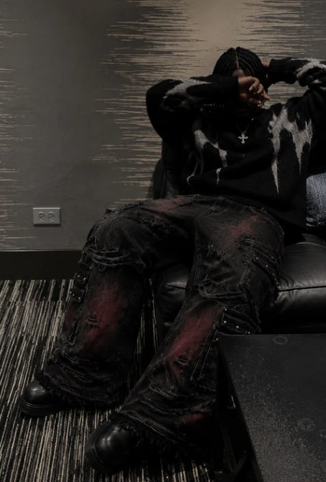 Dye Devil Blood Baggy Pants