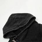Asymmetrical Zip-Up Hoodie