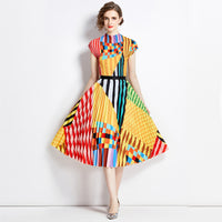 FLORA ABSTRACT DRESS II