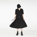 GATHERED DRESS