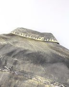 Spaced Metal Gather Jacket