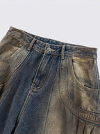 Dirt Stringed Denim Pants
