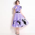 FLORA PLEATED DRESS II