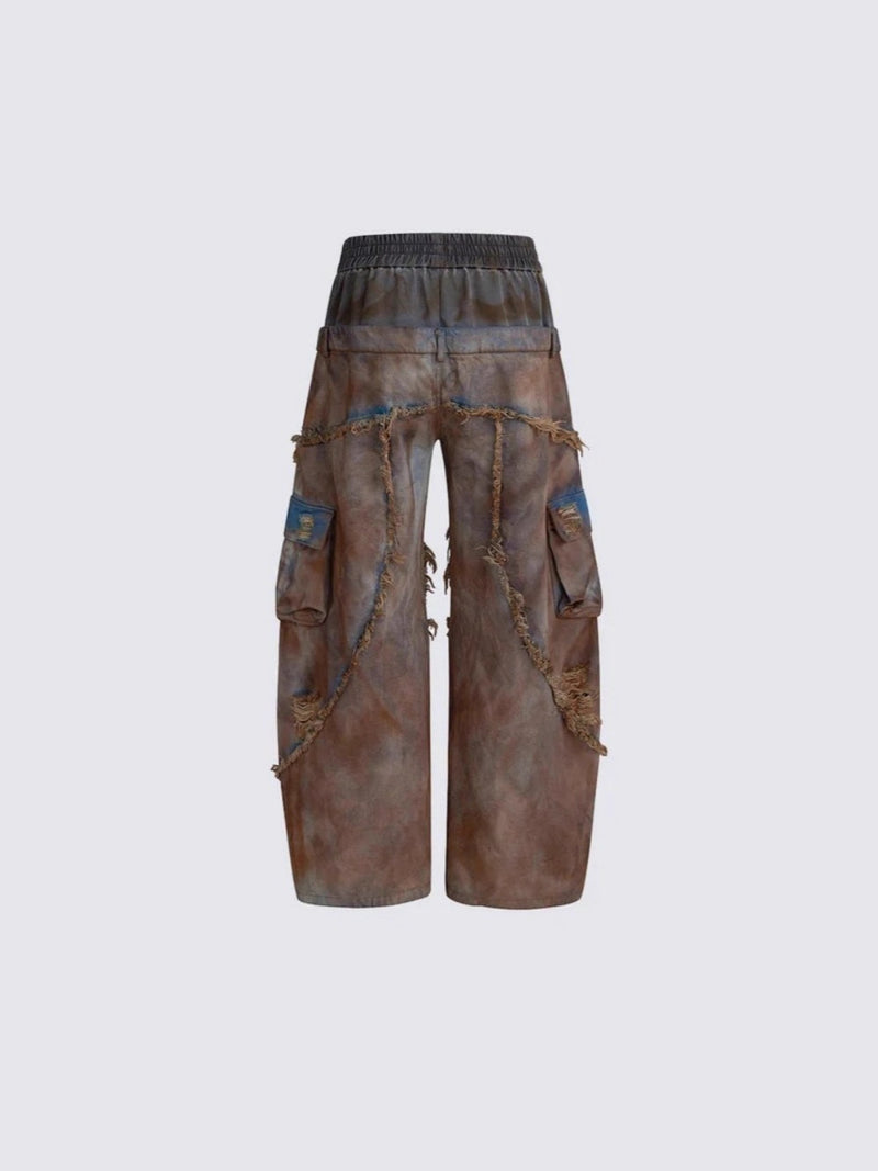 Dune Distressed Baggy Pants
