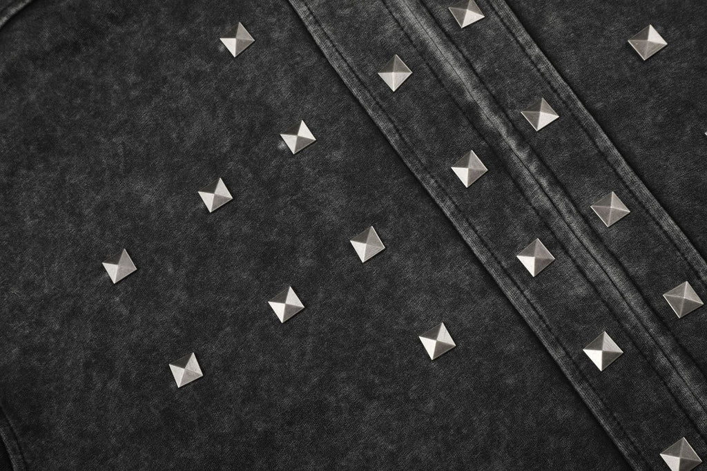 Napoleon Pyramid Stud Zip-up Hoddie