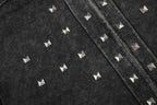 Napoleon Pyramid Stud Zip-up Hoddie