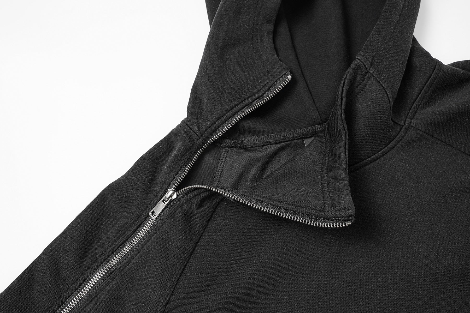 Asymmetric Zipped Hoddie