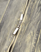 Spaced Metal Gather Jacket