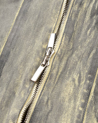 Spaced Metal Gather Jacket