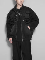 Belted Bondage Denim Jackets