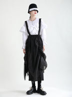 GATHERED JUMP SKIRT