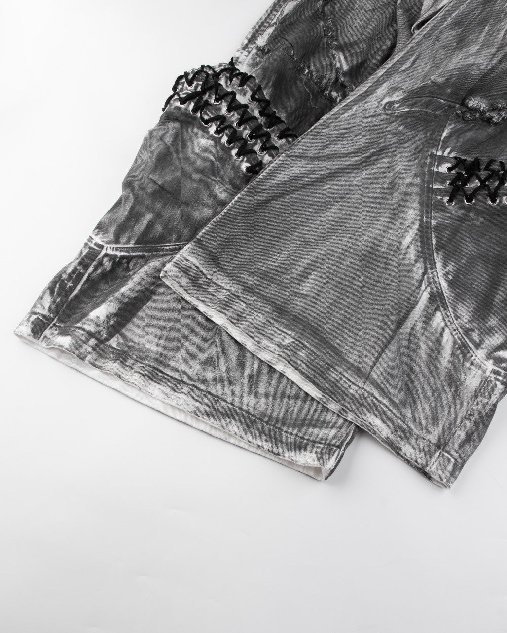 Spaced Metal Gather Pants