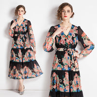 FLORA PLEATED DRESS III