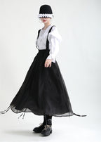 GATHERED JUMP SKIRT
