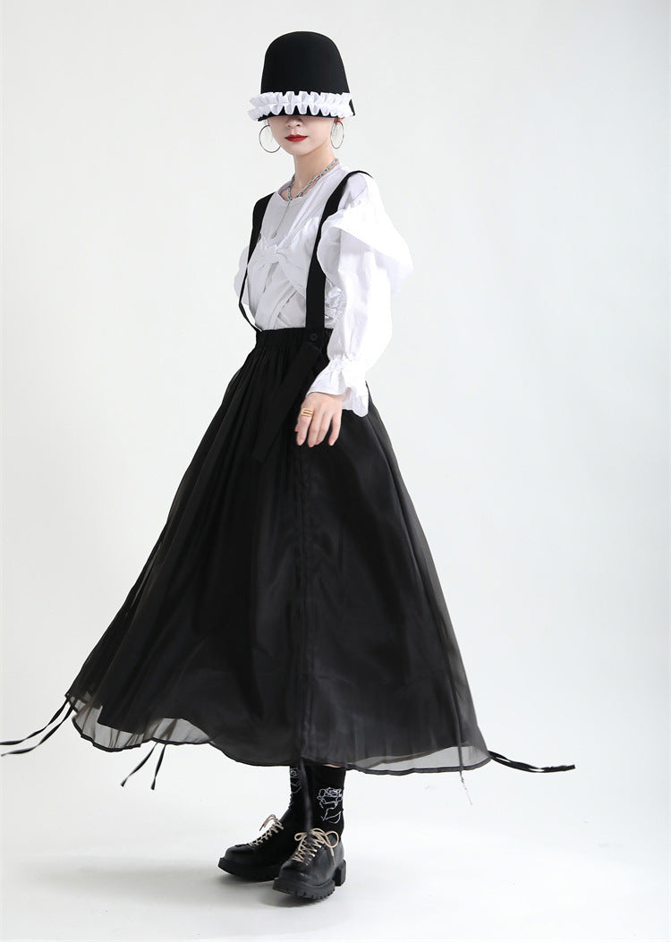 GATHERED JUMP SKIRT