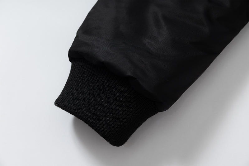 Oversize Faux Fur Flight Bomber Jacket